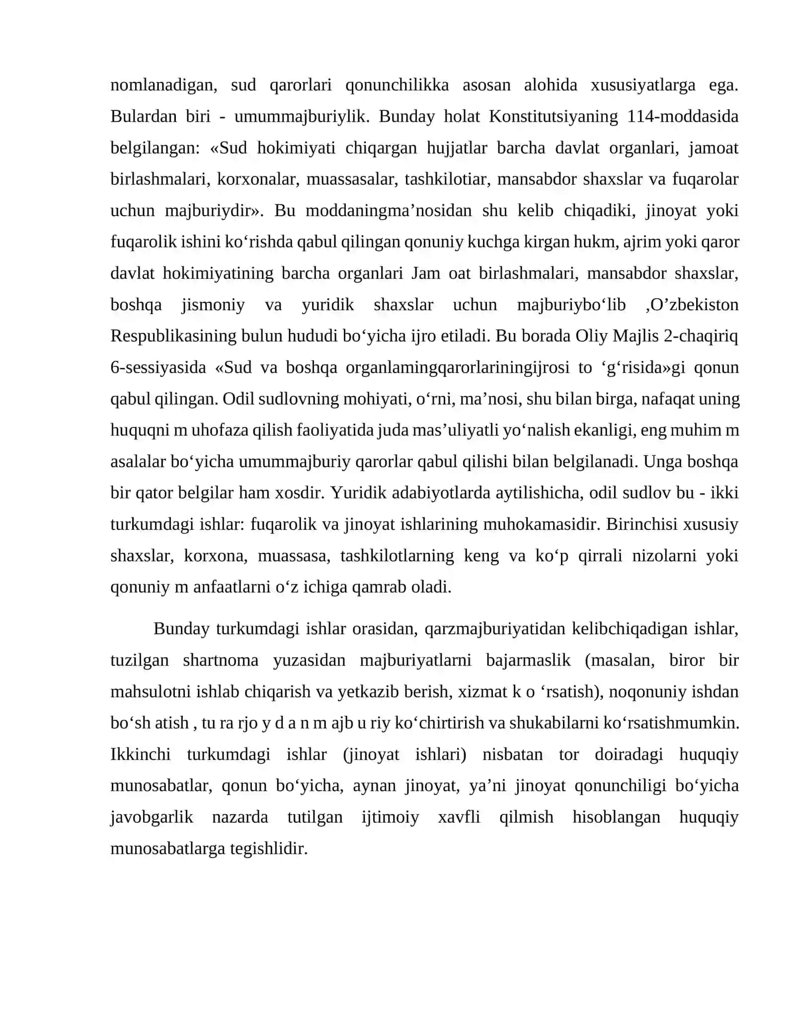 Odil sudlov va uning demokratik tamoyillari 3