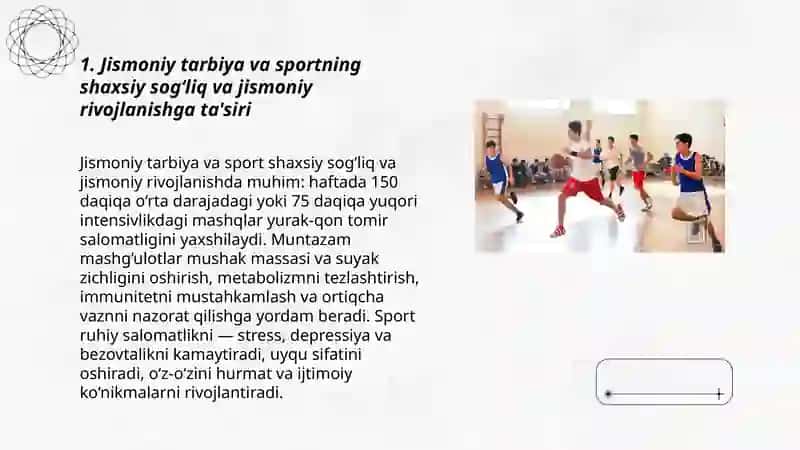 Shaxs shakllanishida jismoniy tarbiya va sportning ahamiyati 3