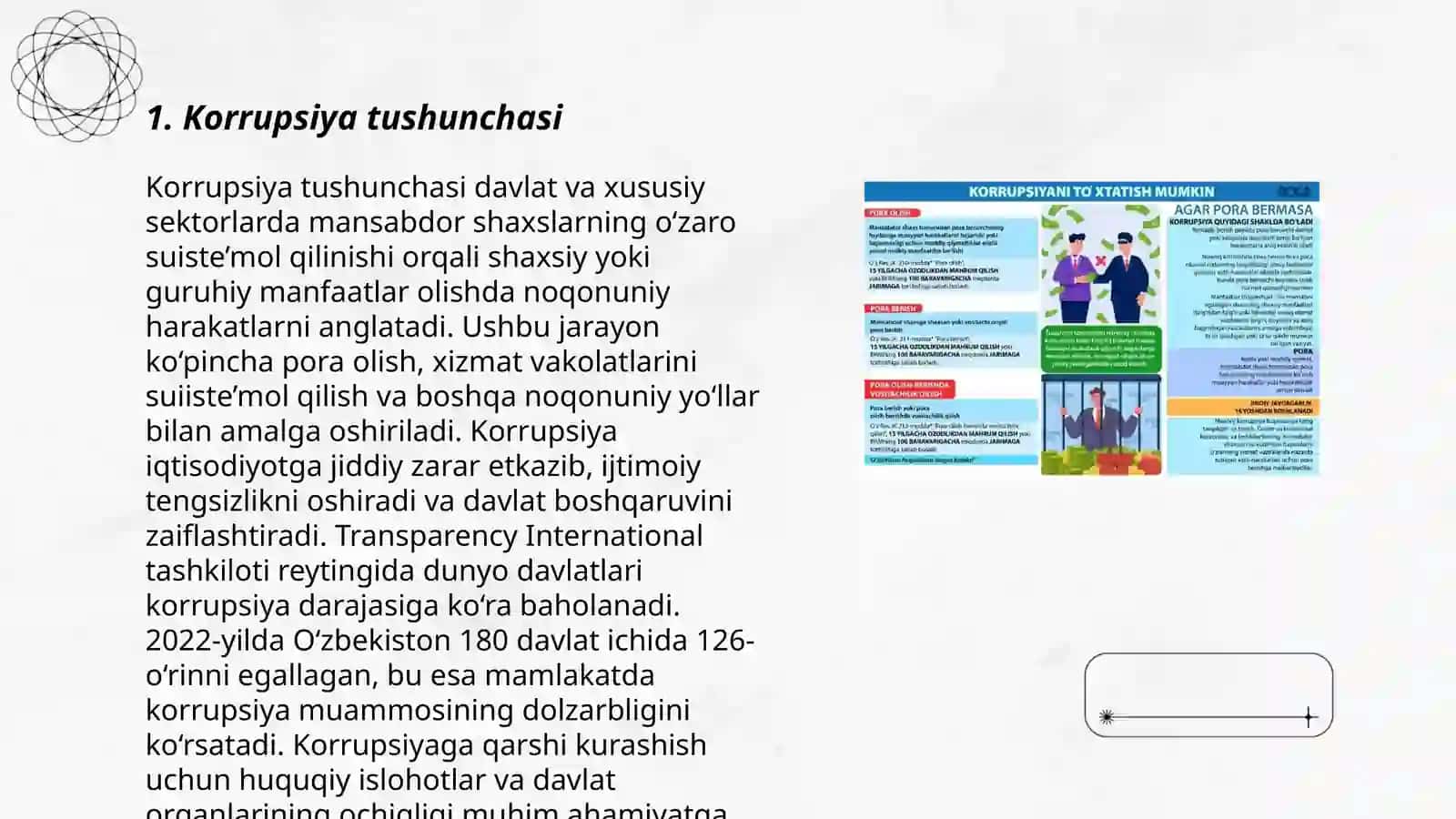 Korrupsiyaning mohiyati va uning oqibatlari 3