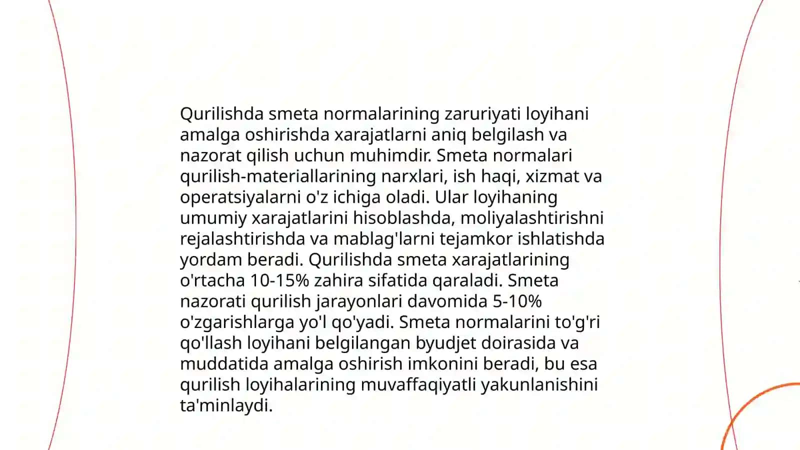 Qurilishda smeta normalari va baxo tizimi 3