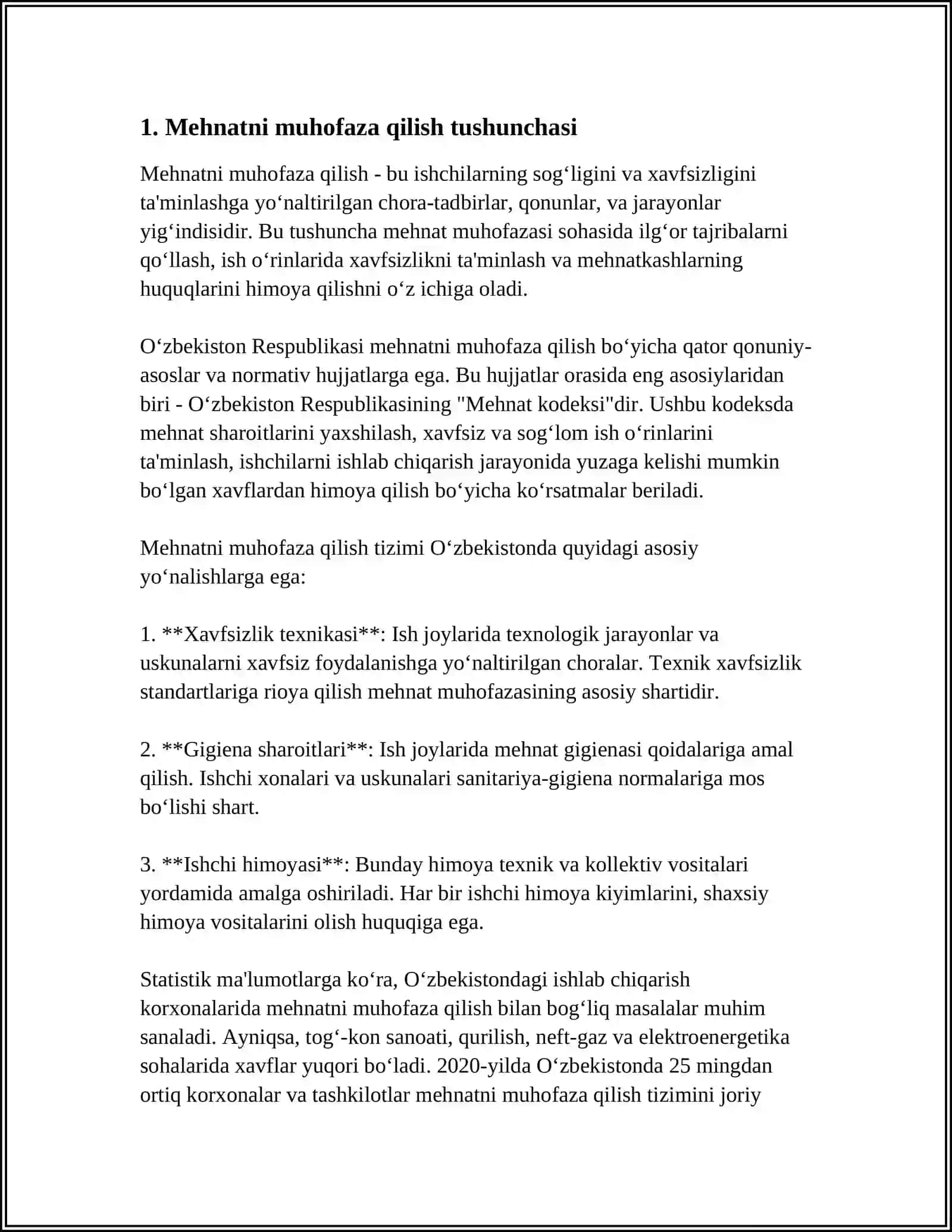 MEHNATNI MUHOFAZA QILISH FANINING ASOSIY MAZMUNI VA IJTIMOIY AHAMIYATI 3