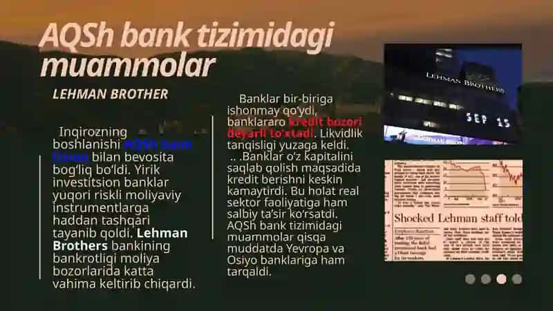 2008-YILGI MOLIYAVIY INQIROZ VA XALQARO BANK TIZIMIGA TA’SIRI 3