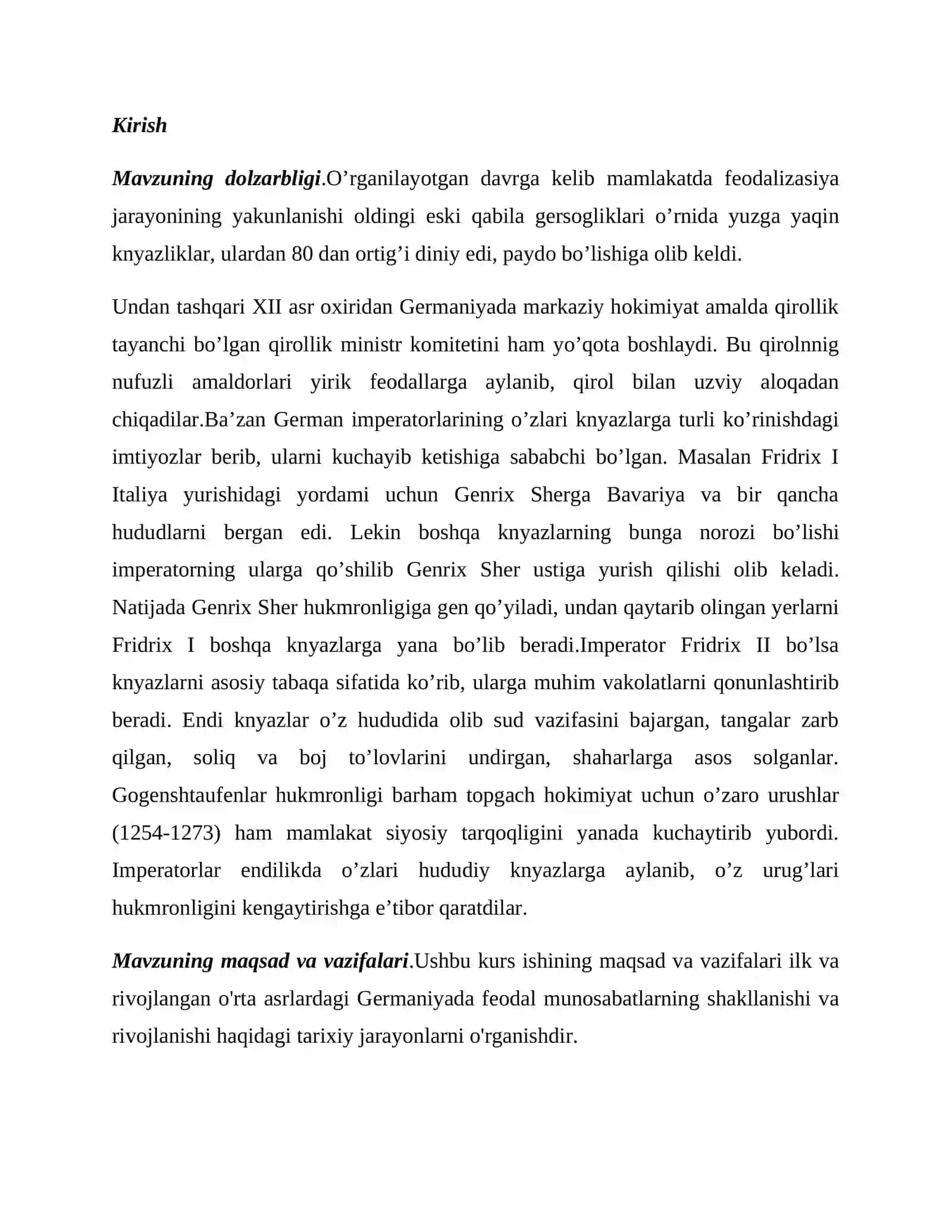 XI-XV asrlarda Germaniya davlatchiligining rivojlanishi 3