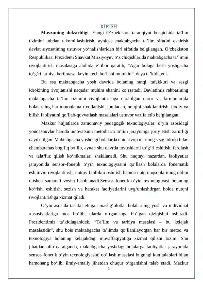 Maktabgacha yoshdagi sensor alalik bolalarni fonematik idrokini rivojlantirish texnologiyasi 3