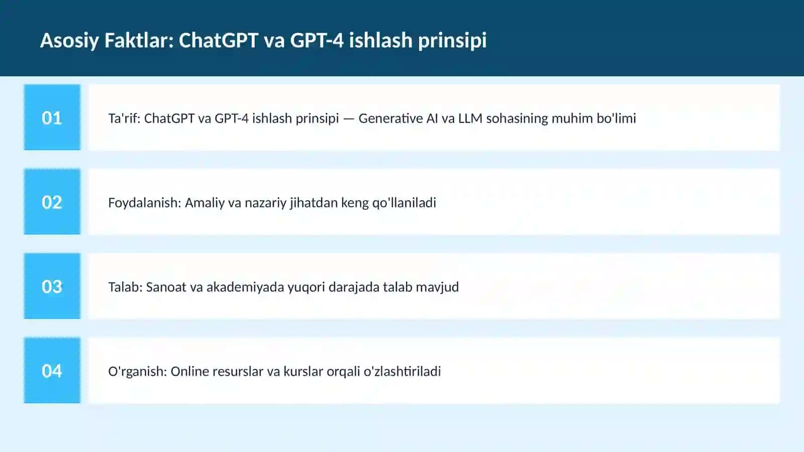 ChatGPT va GPT-4 ishlash prinsipi 3