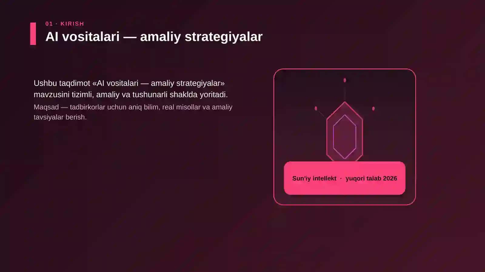 AI vositalari — amaliy strategiyalar 3