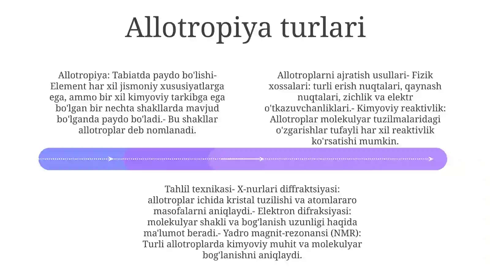 Allotropik Shakl O'zgarishlarini Aniqlash 3