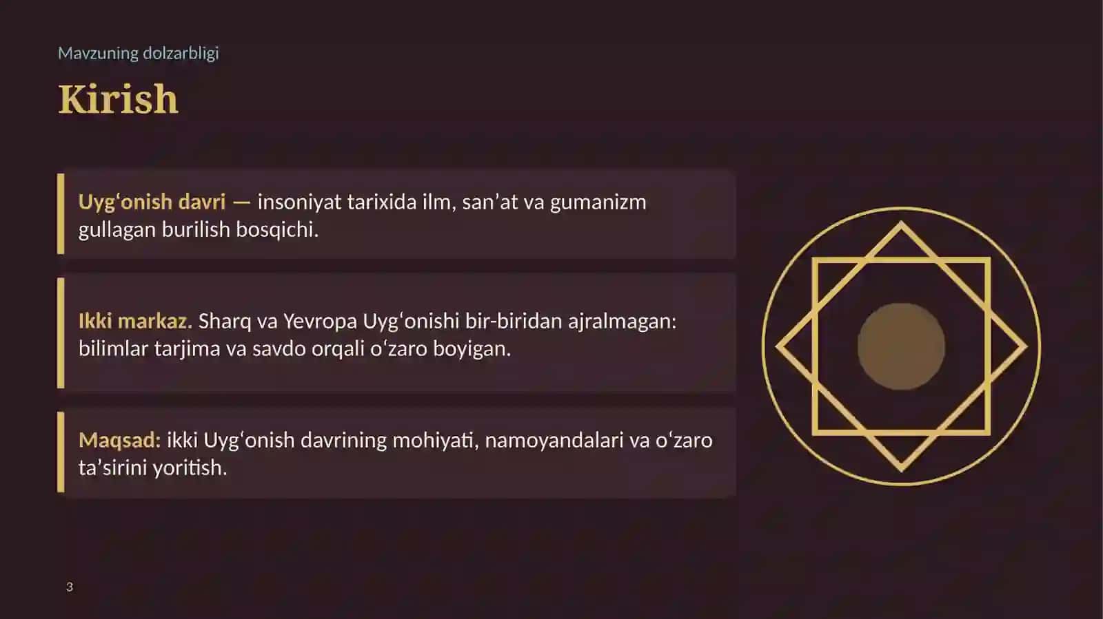 Sharq_va_Yevropa_Uygonish_davri 3
