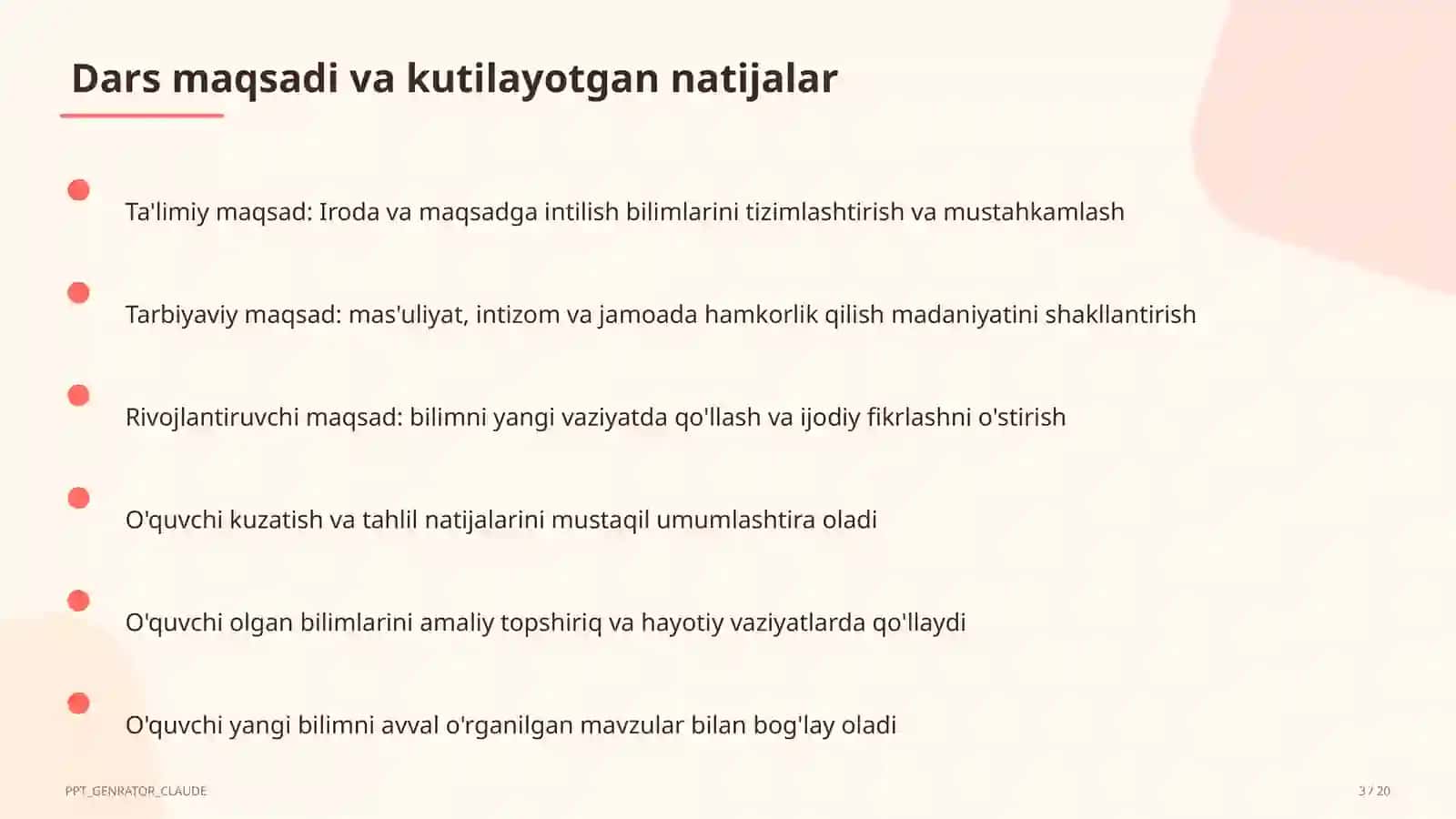 Iroda va maqsadga intilish (9-sinf) 3