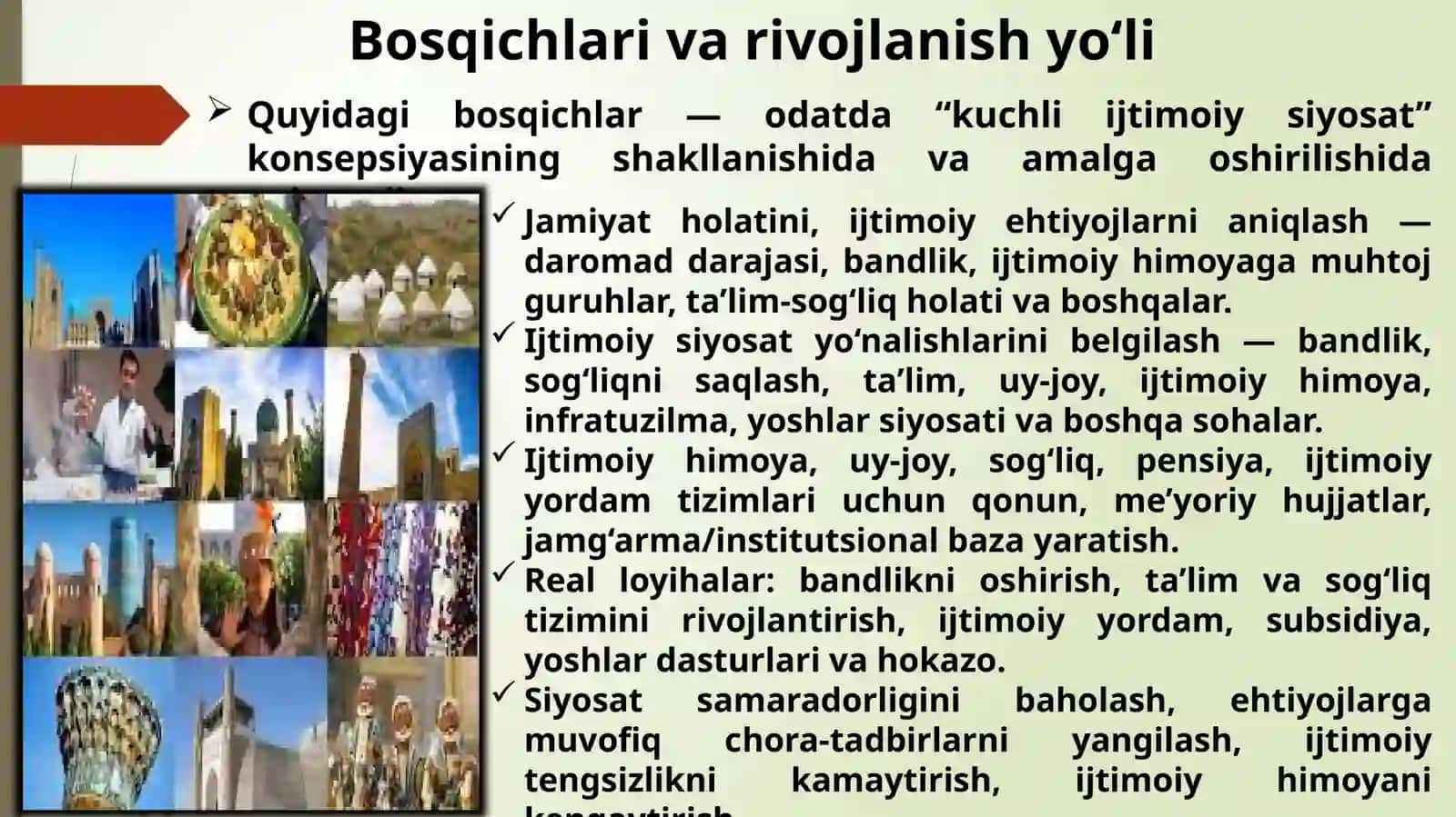Kuchli Ijtimoiy Siyosat Konsepsiyasi 3