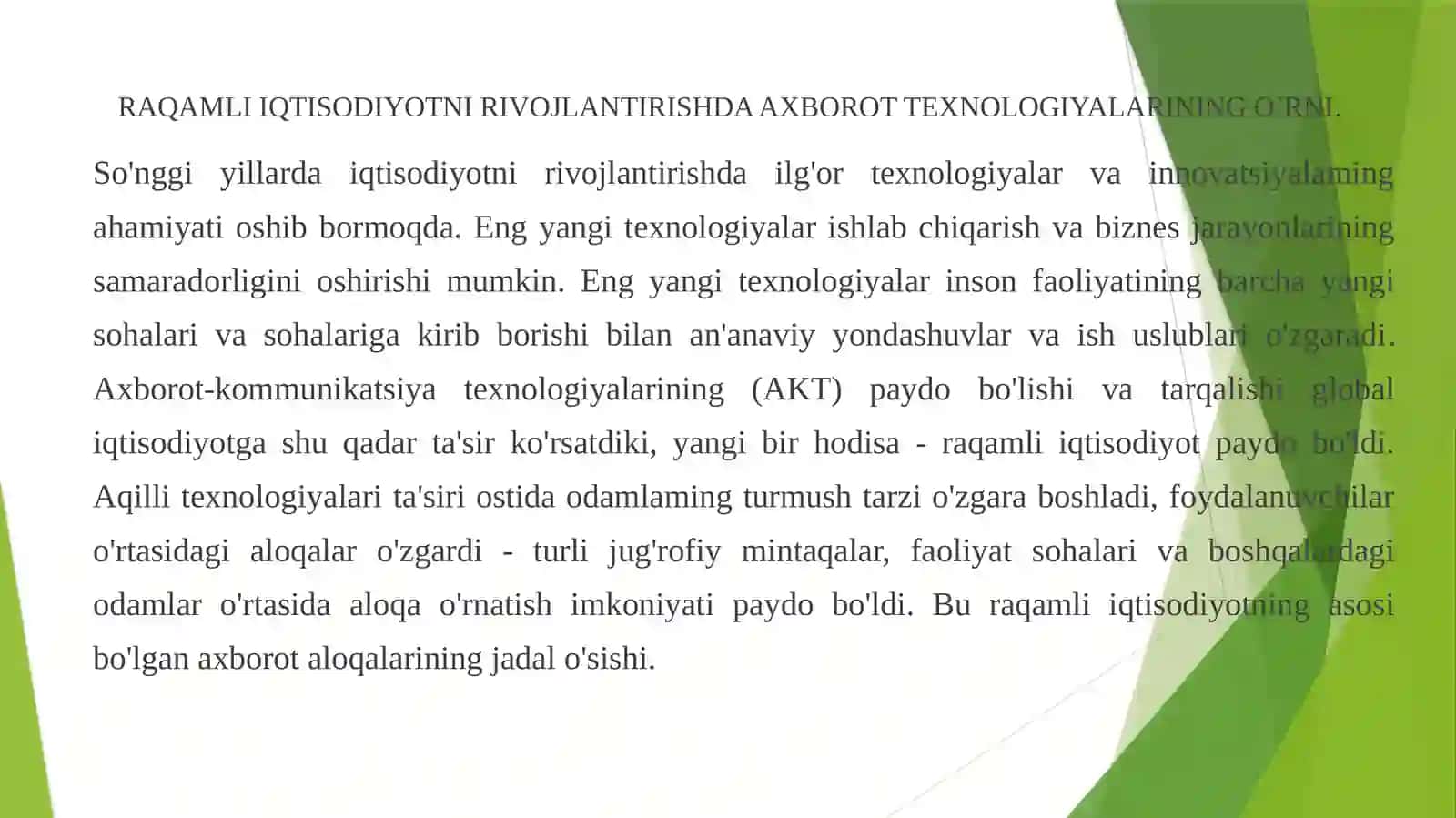 O'zbekistonda raqamli iqtisodiyot 3