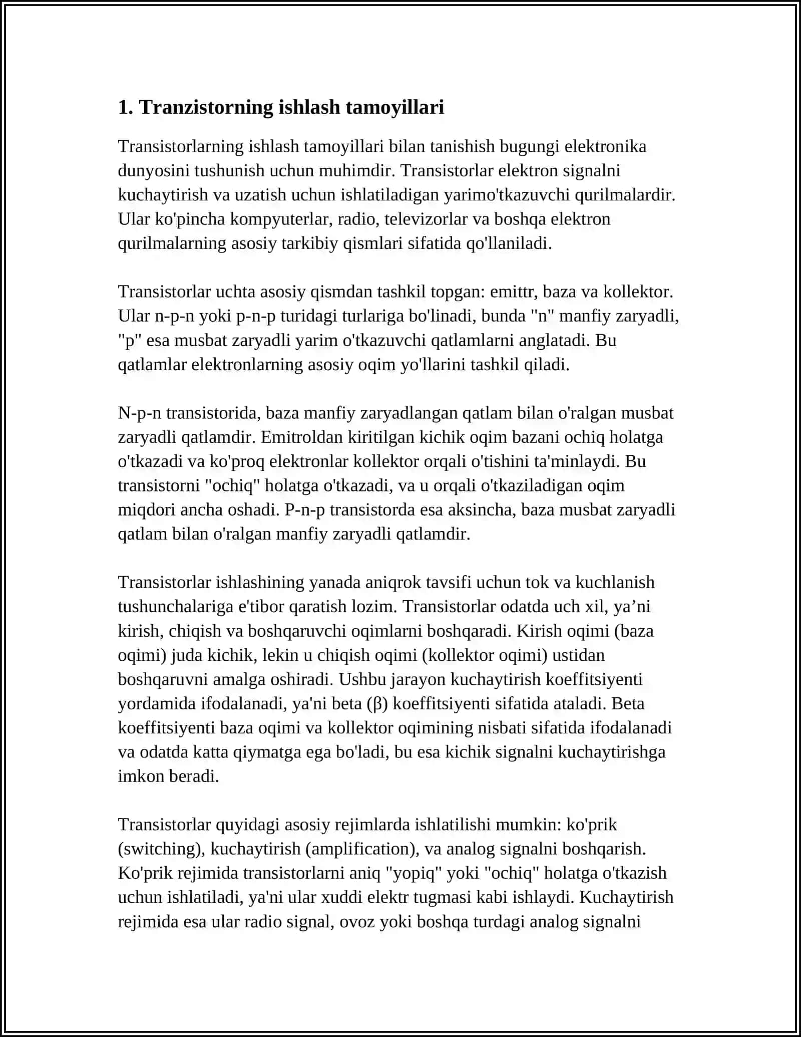 TRANZISTOR 3