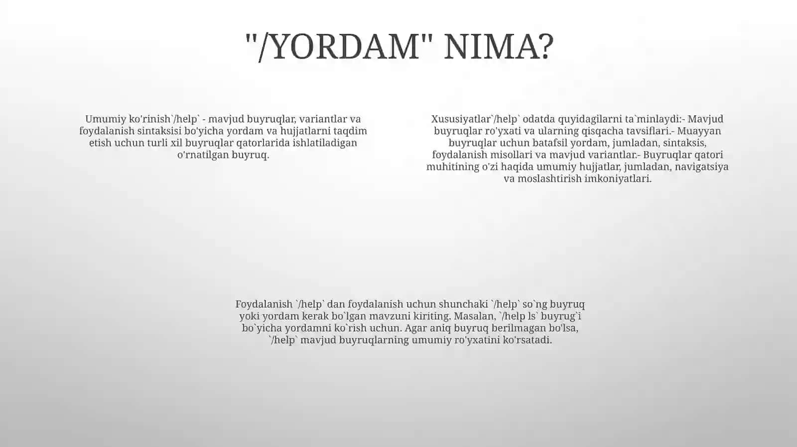 Yordam 3