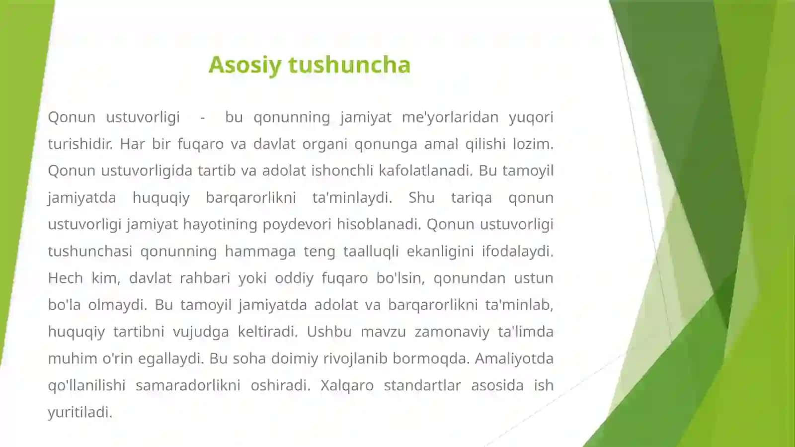JAMIYATDA QONUN USTUVORLIGINI TA'MINLASHNING AHAMIYATI 3