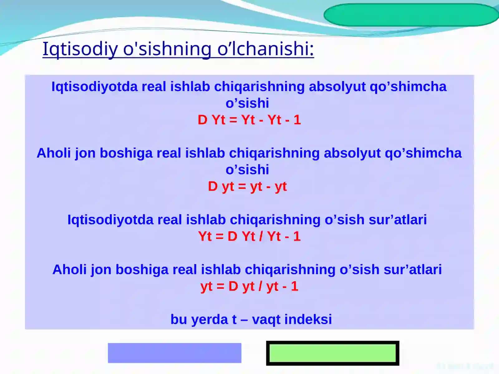 Iqtisodiy o’sishning intesnsiv va ekstensiv turlari 3