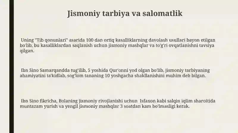Tib qonunlari 3