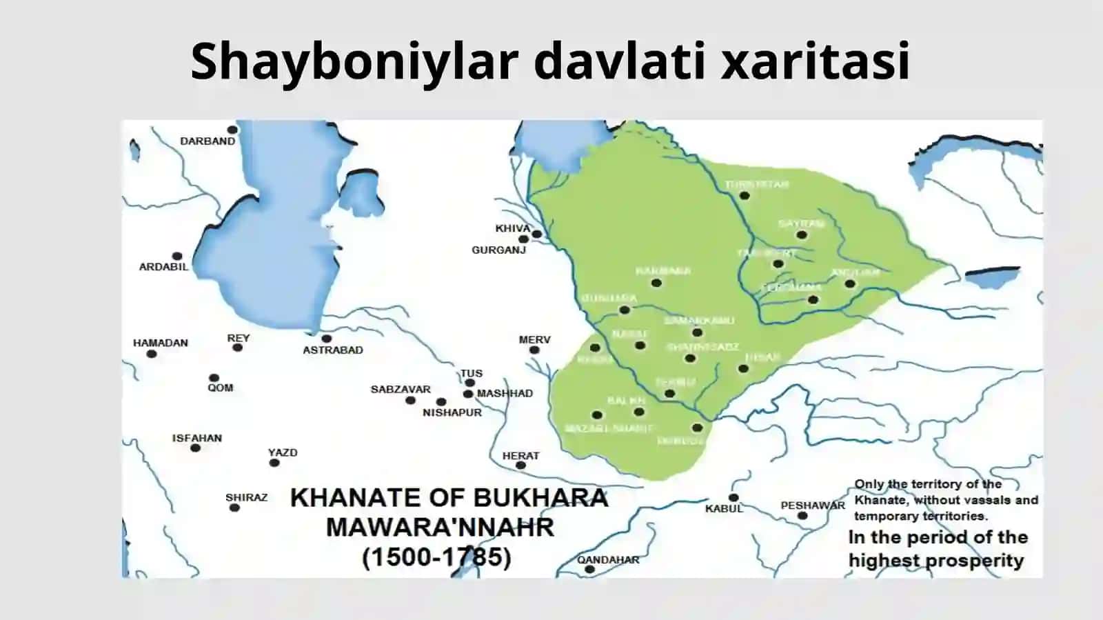 Shayboniylar davrida madaniy hayot. 3