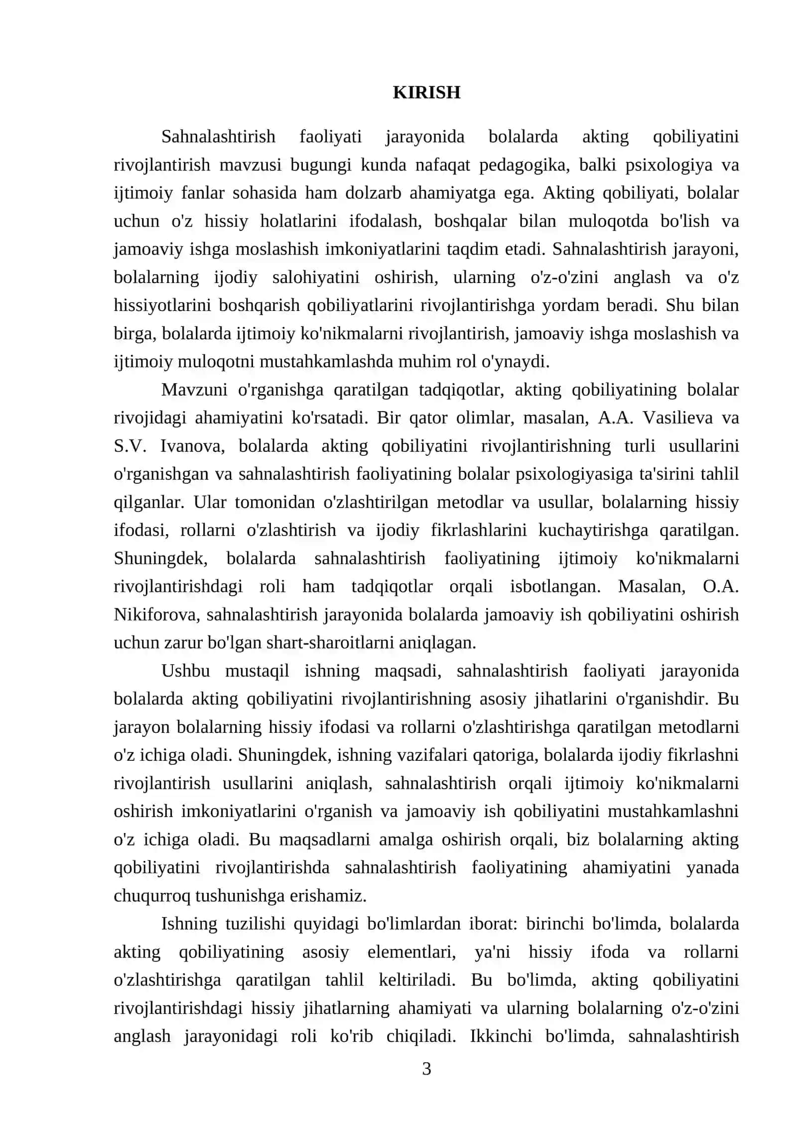 Bolalarda Akting Qobiliyatini Rivojlantirish 3