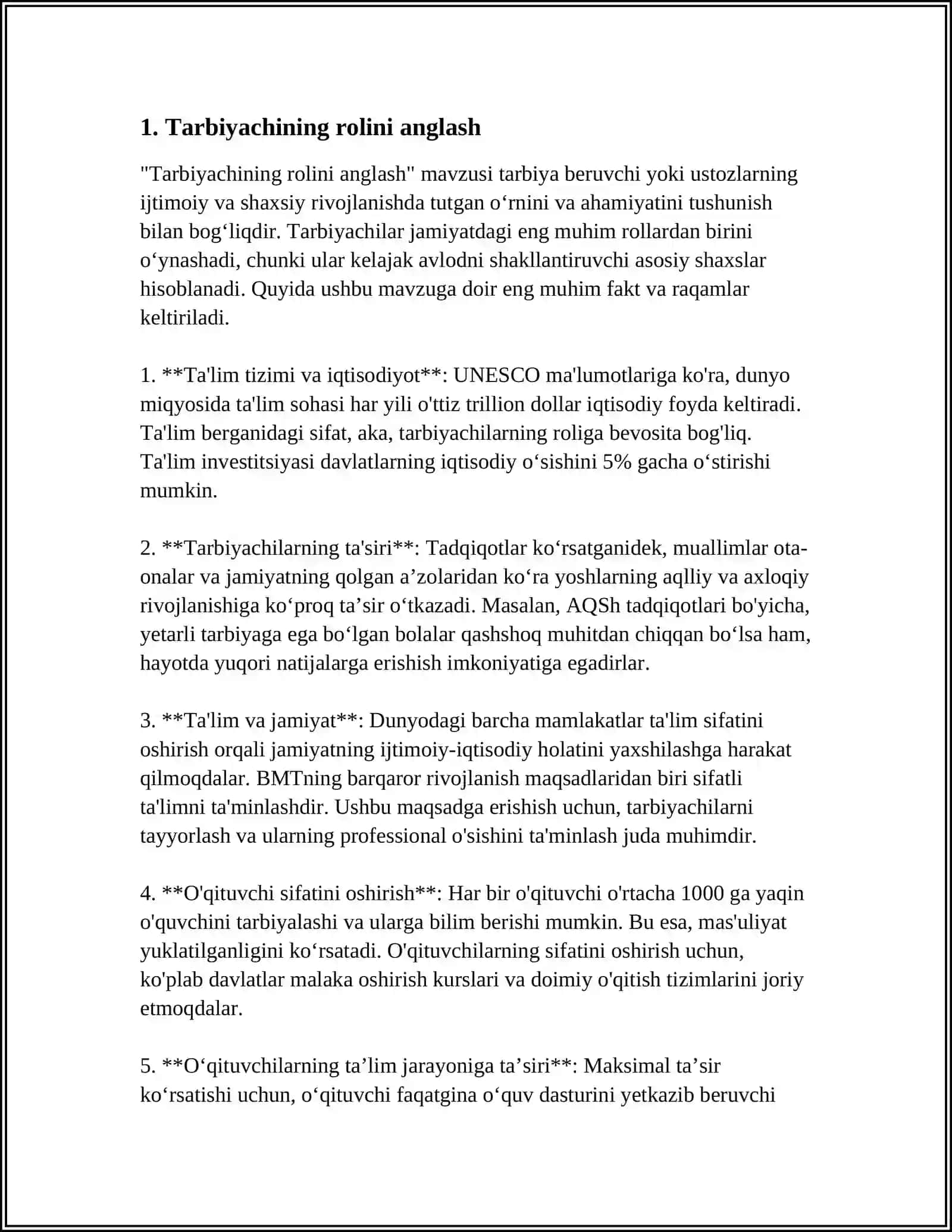 MTT DA KUN TARTIBINI TOʻGʻRI TASHKIL ETISHDA TARBIYACHINING ROʻLI 3