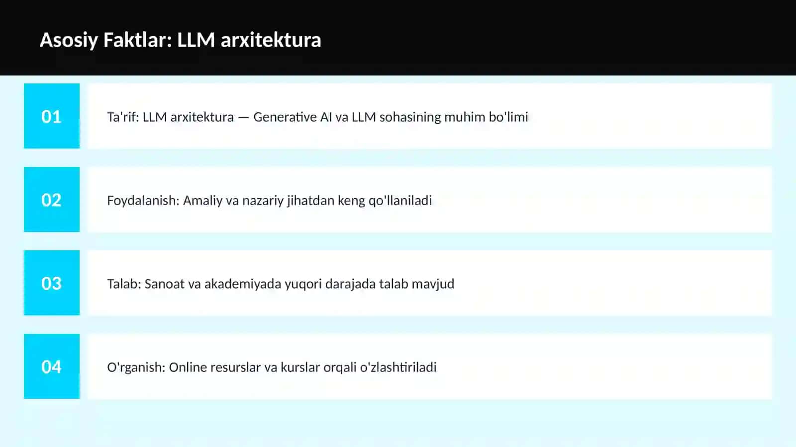 GENERATIVE AI VA LLM 3
