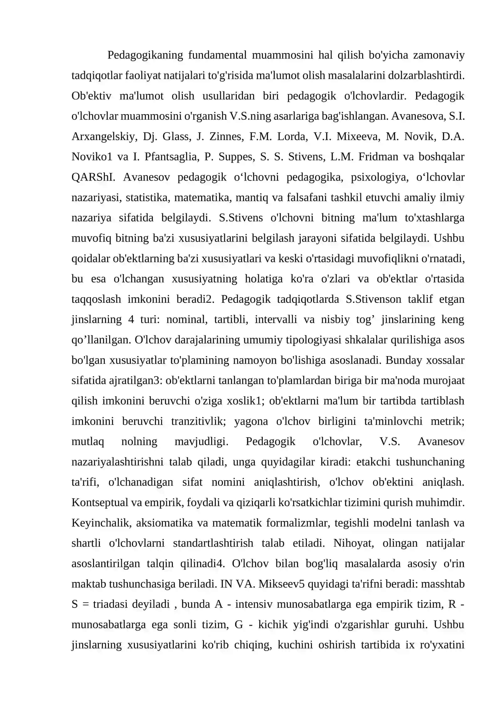 “Testologiya va pedagogik o’lchovlar nazariyasi” 3