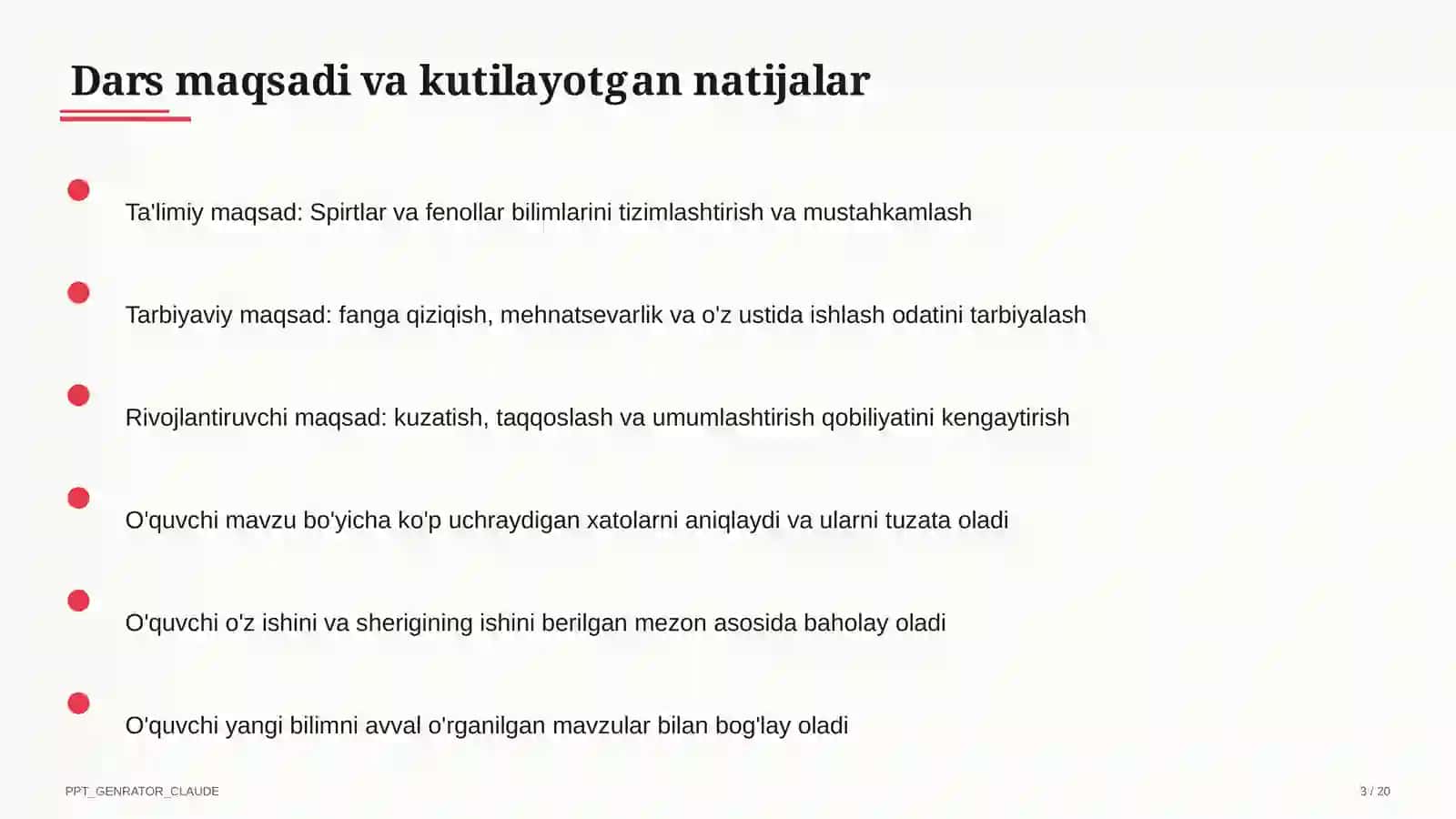 Spirtlar va fenollar (10-sinf) 3