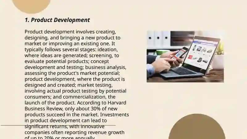 Product development 3