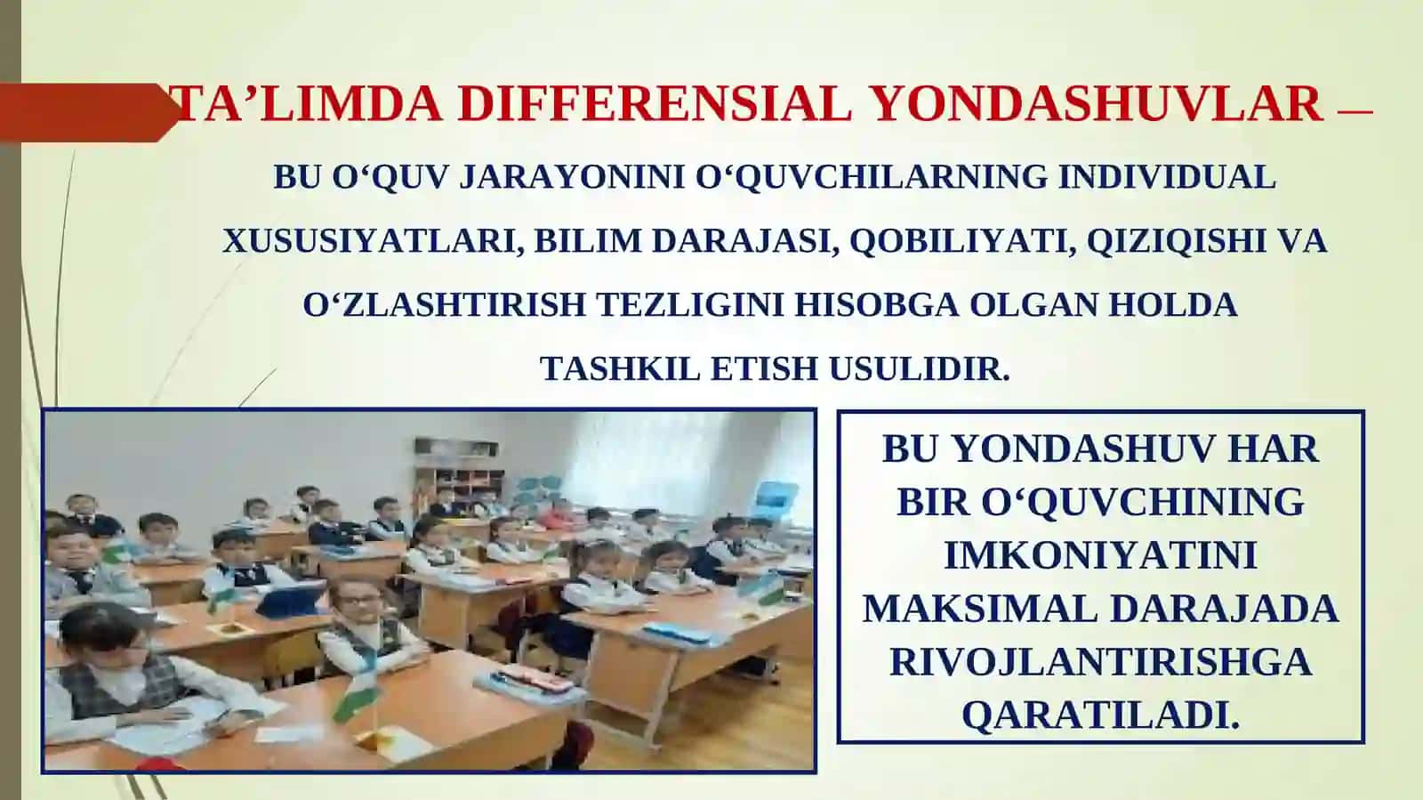INKLYUZIV VA EHTIYOJLARGA ASOSLANGAN DIFFERENSIAL TA’LIMNING ZAMONAVIY YONDASHUVLARI 3