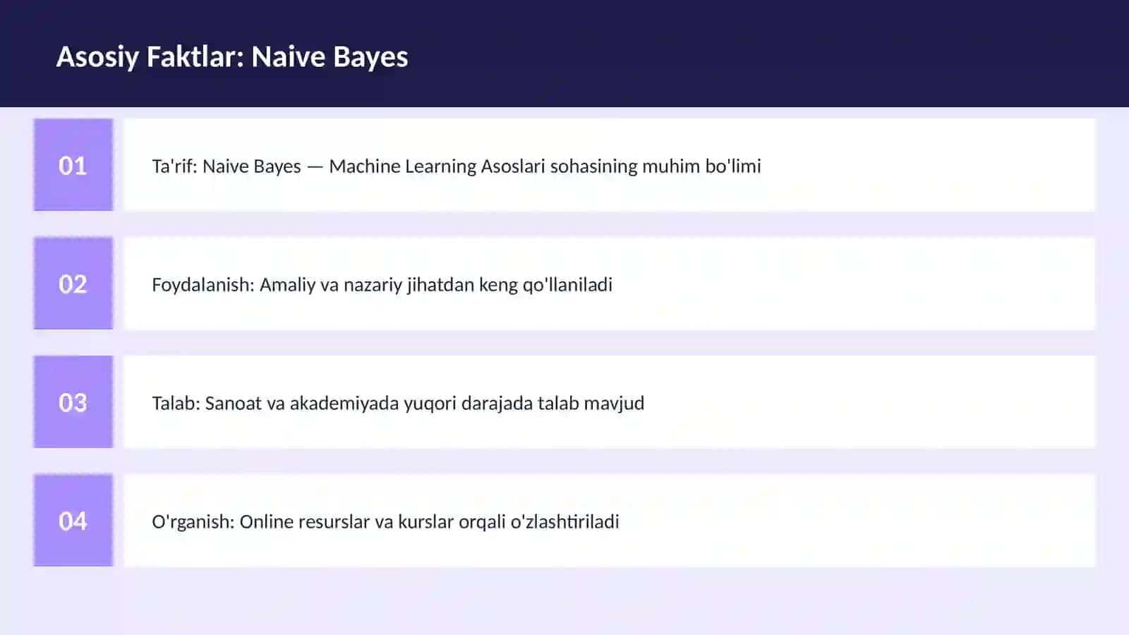 Naive Bayes 3