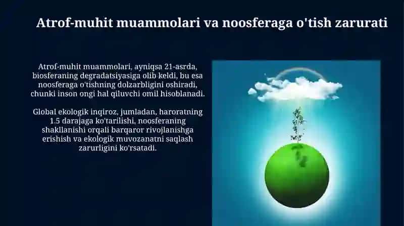Noosfera tushunchasi va atrof-muhit muhofazasi 3