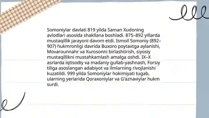 Somoniylar davlati 3