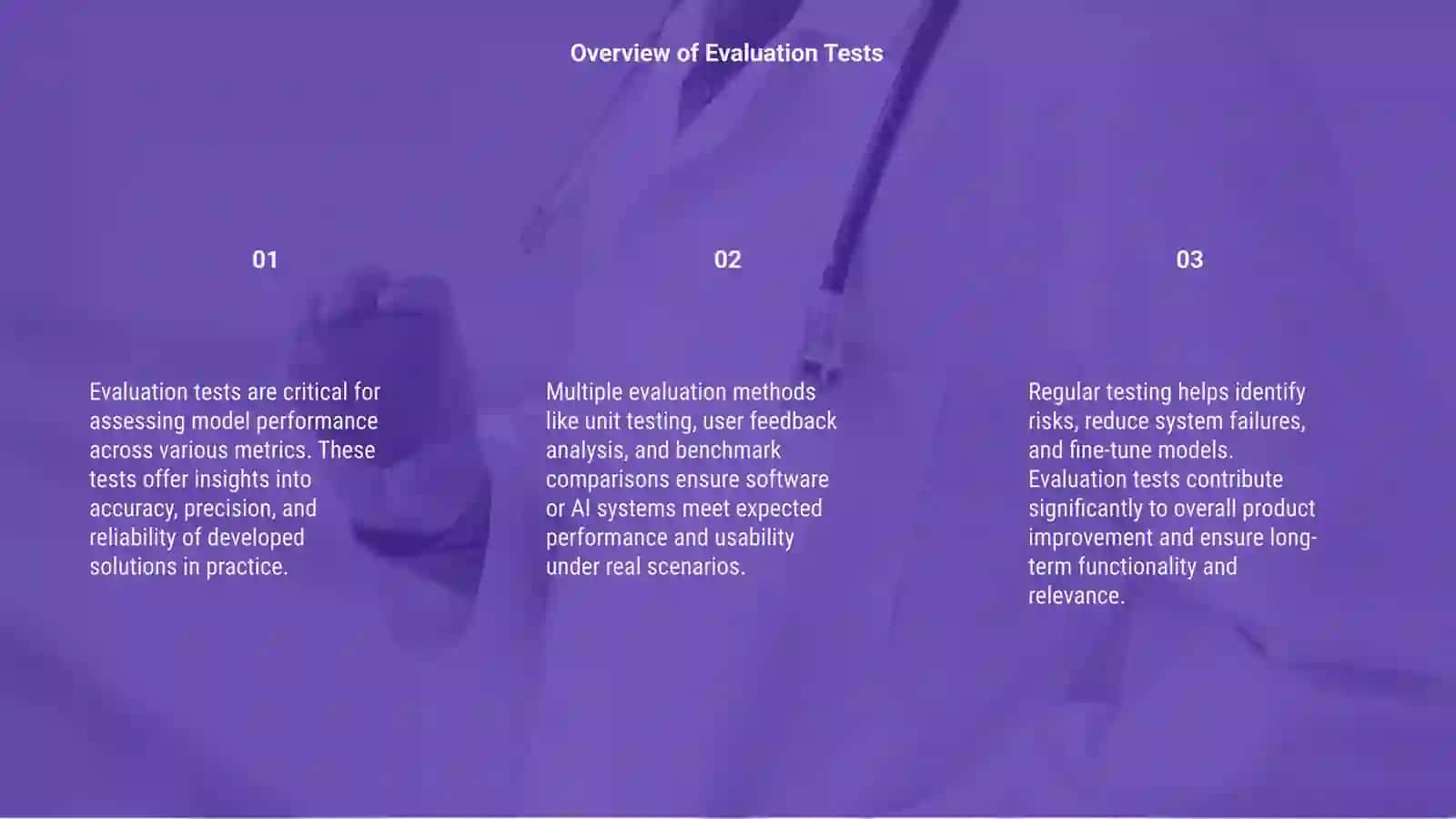Evaluation test 3