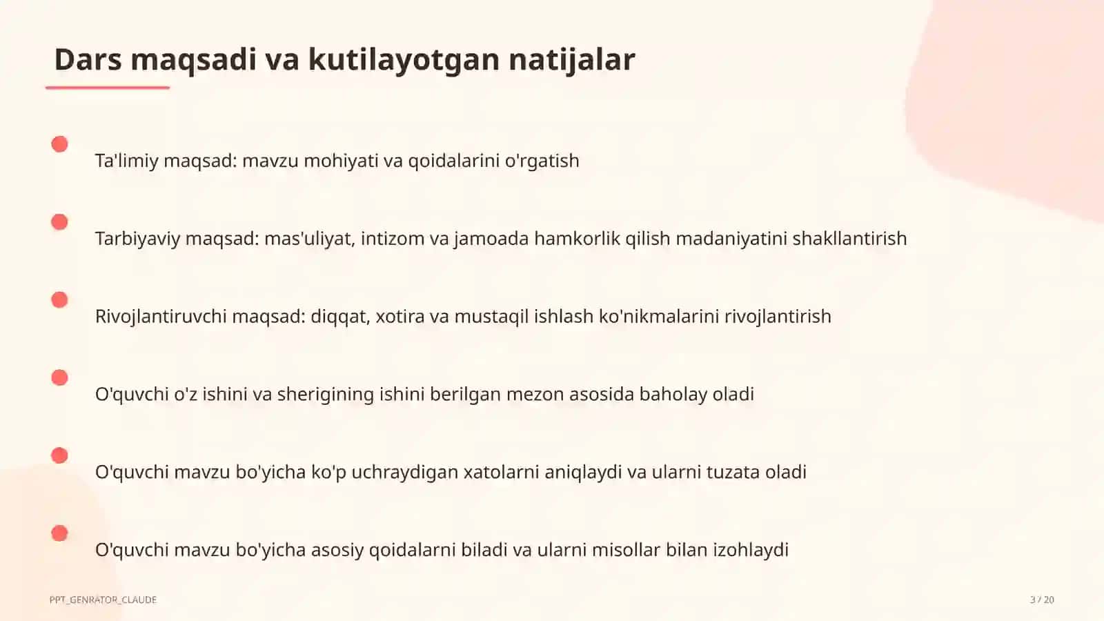 Oddiy kasrlarni qo'shish va ayirish (5-sinf) 3