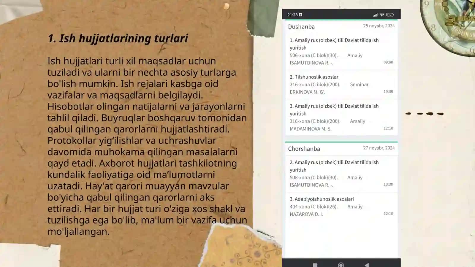 Ish hujjatlari va ularga qoʻyiladigan talablar 3