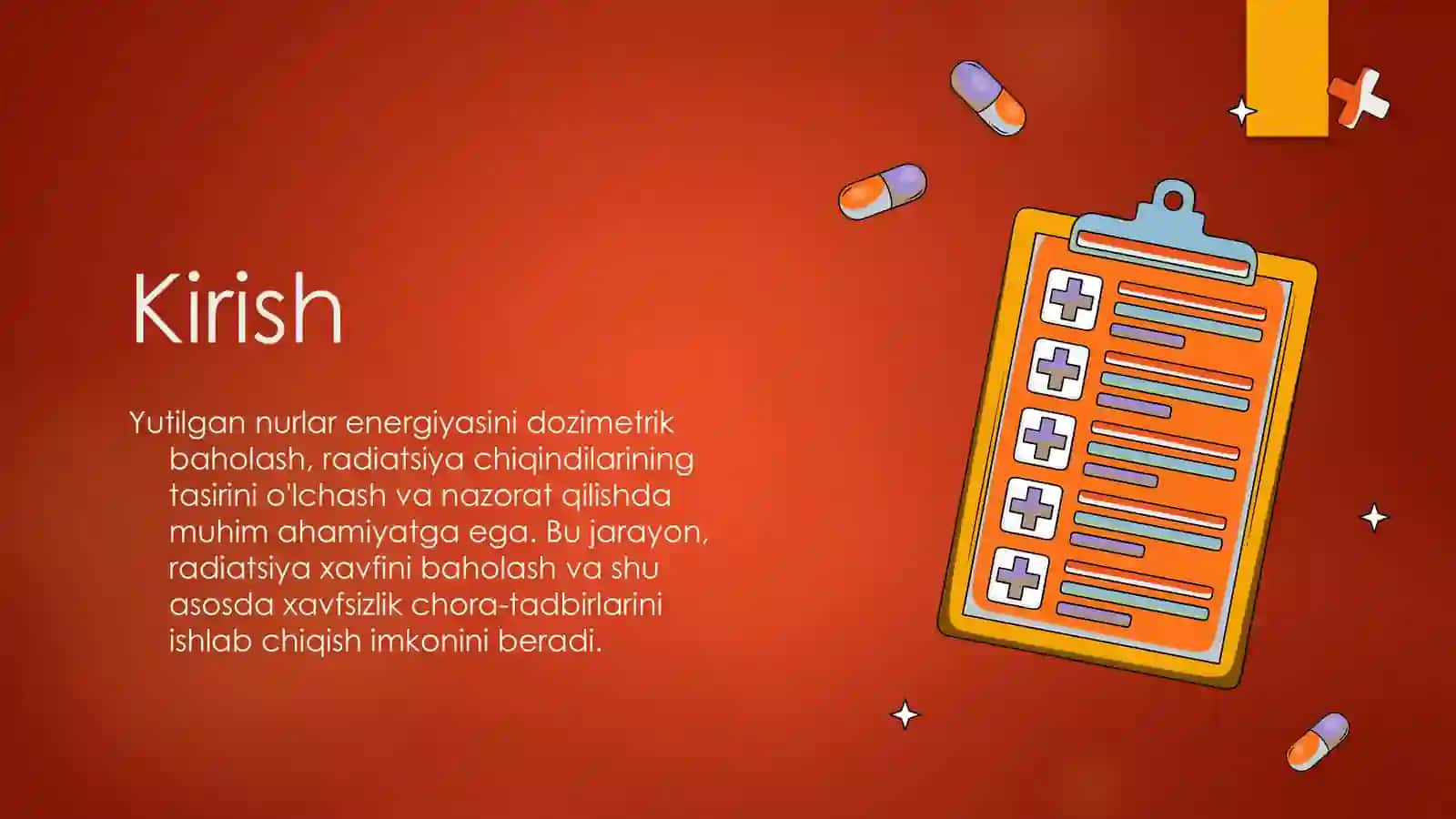Yutilgan nurlar energiyasini dozimetrik baholash 3