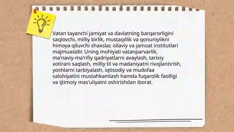 Vatan tayanchi 3
