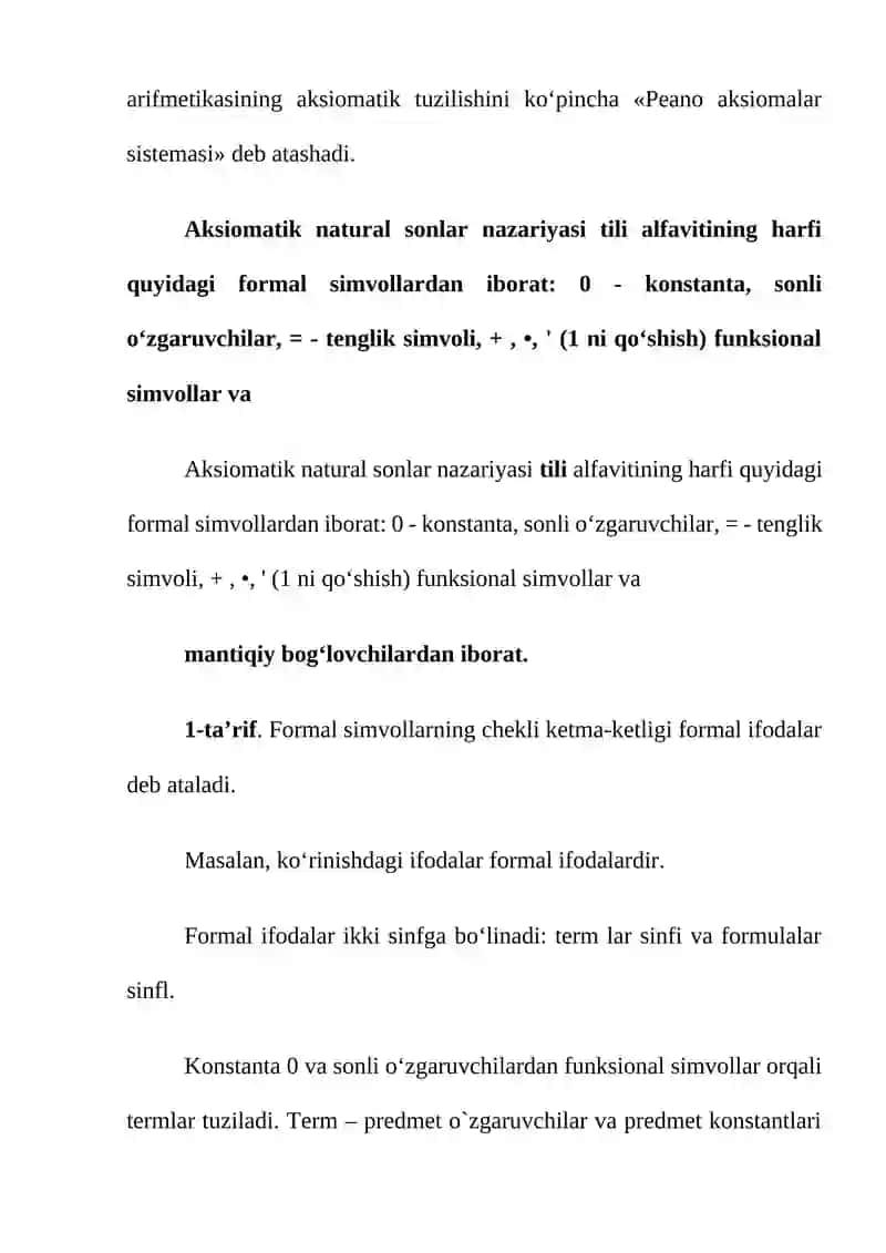 To`liqsizlik haqidagi Gyodel teoremasi 3