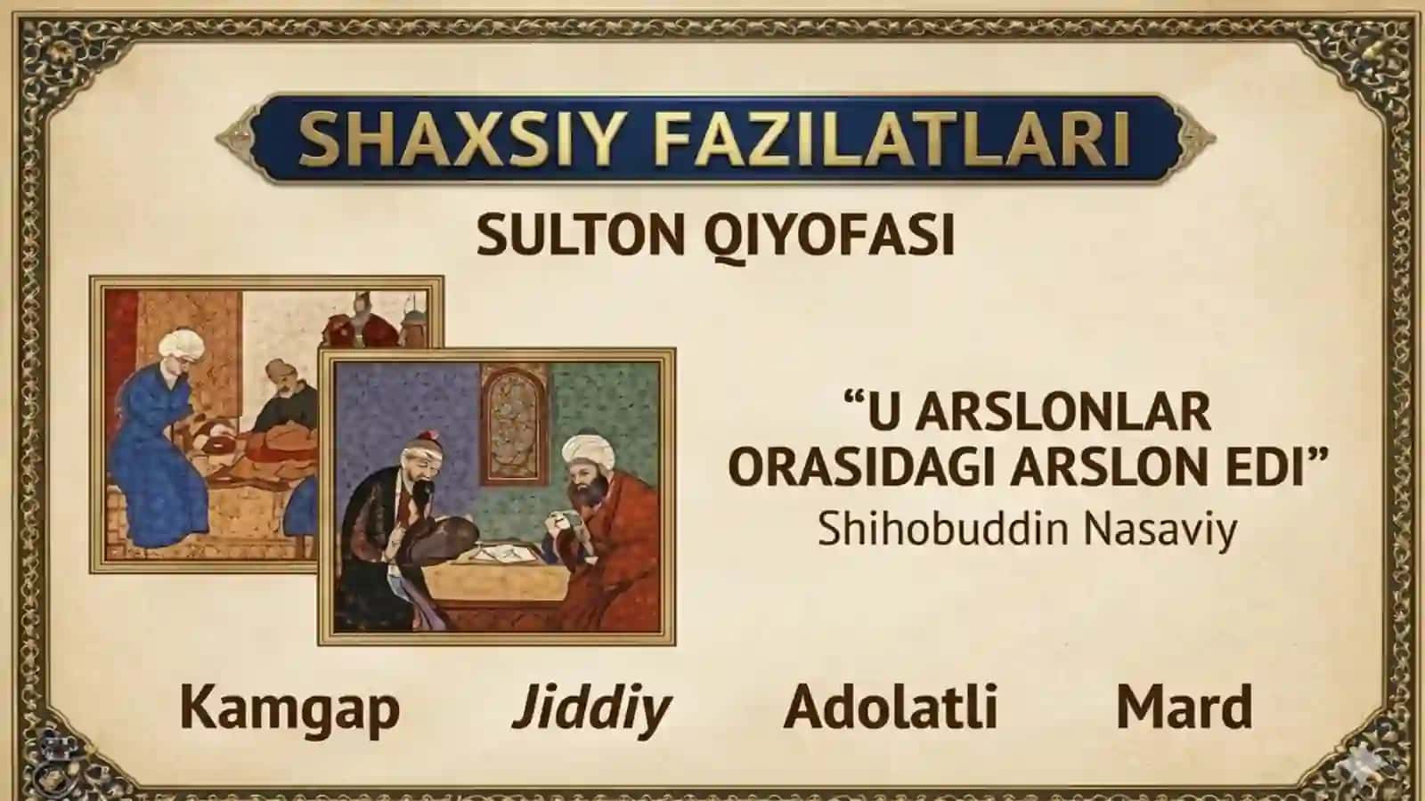 Jaloliddin Manguberdi - vatan himoyachisi 3