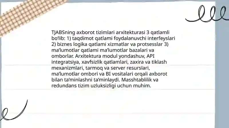 TJABSning axborot bilan taʼminlanishi 3