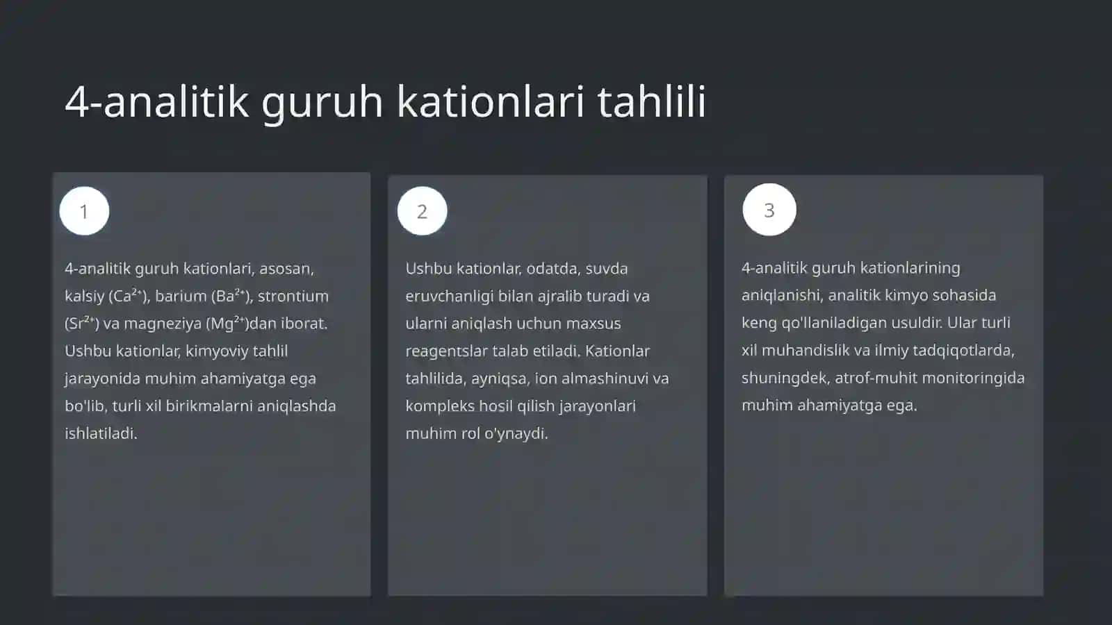 4-analitik guruh kationlarini aniqlash 3