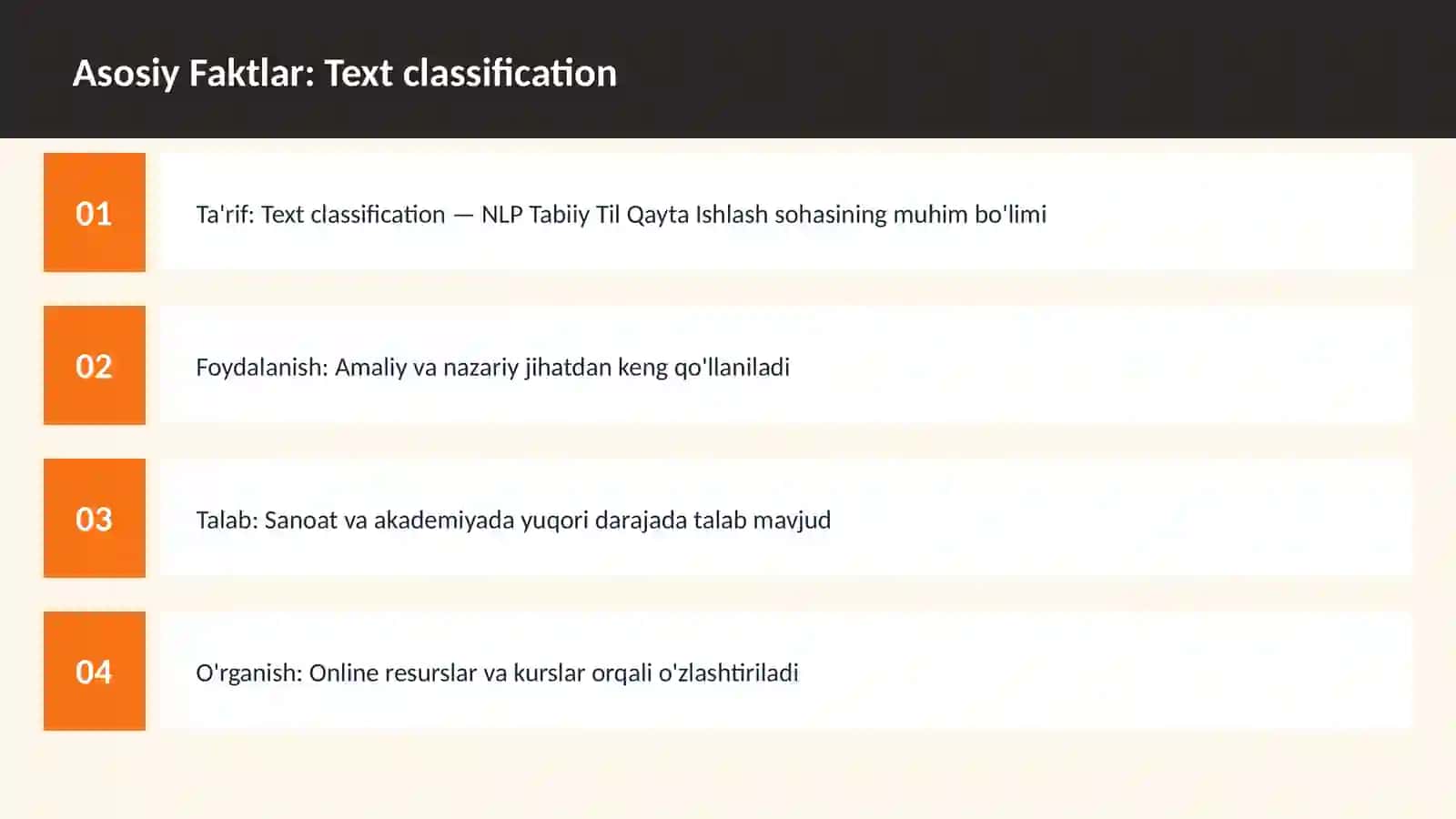 Text classification 3