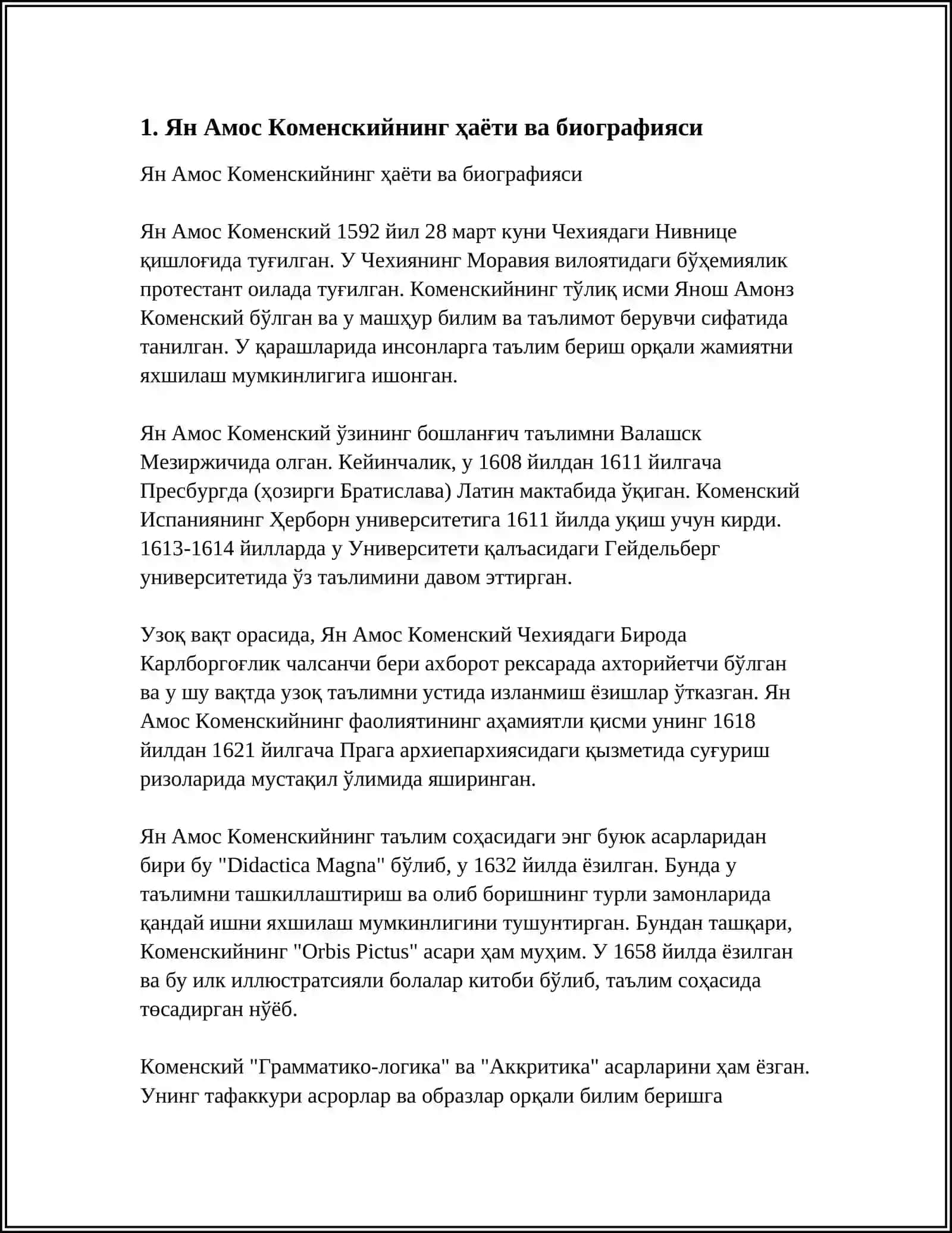 KOMENSKIY FAOLIYATI VA IJODI 3