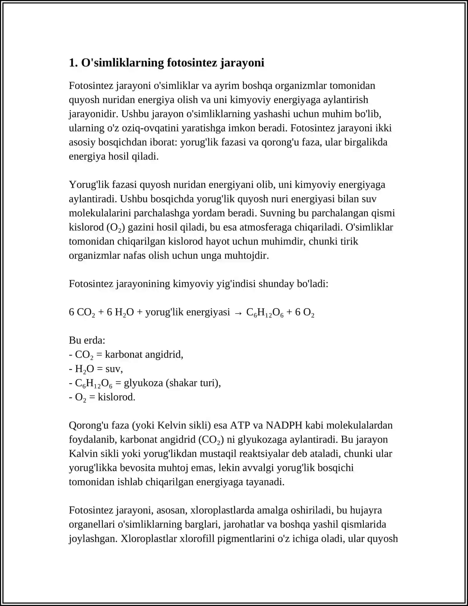 O'SIMLIK VA HAYVONLARNING BIOSFERADAGI ROLI VA AHAMIYATI 3