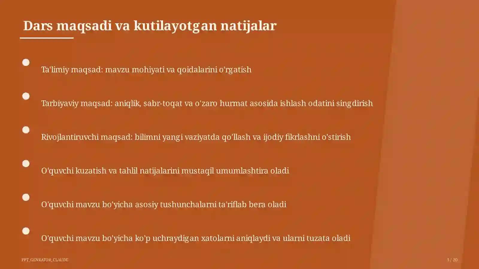 Vatanni sevish: davlat ramzlari (3-sinf) 3
