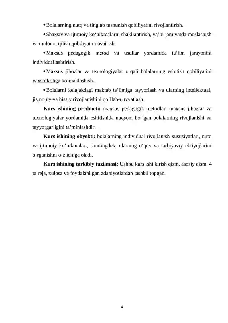 Eshitishida nuqsoni bolgan bolalar uchun mo‘ljallangan maktabgacha tarbiya muassasalar turi va tuzilishi 3