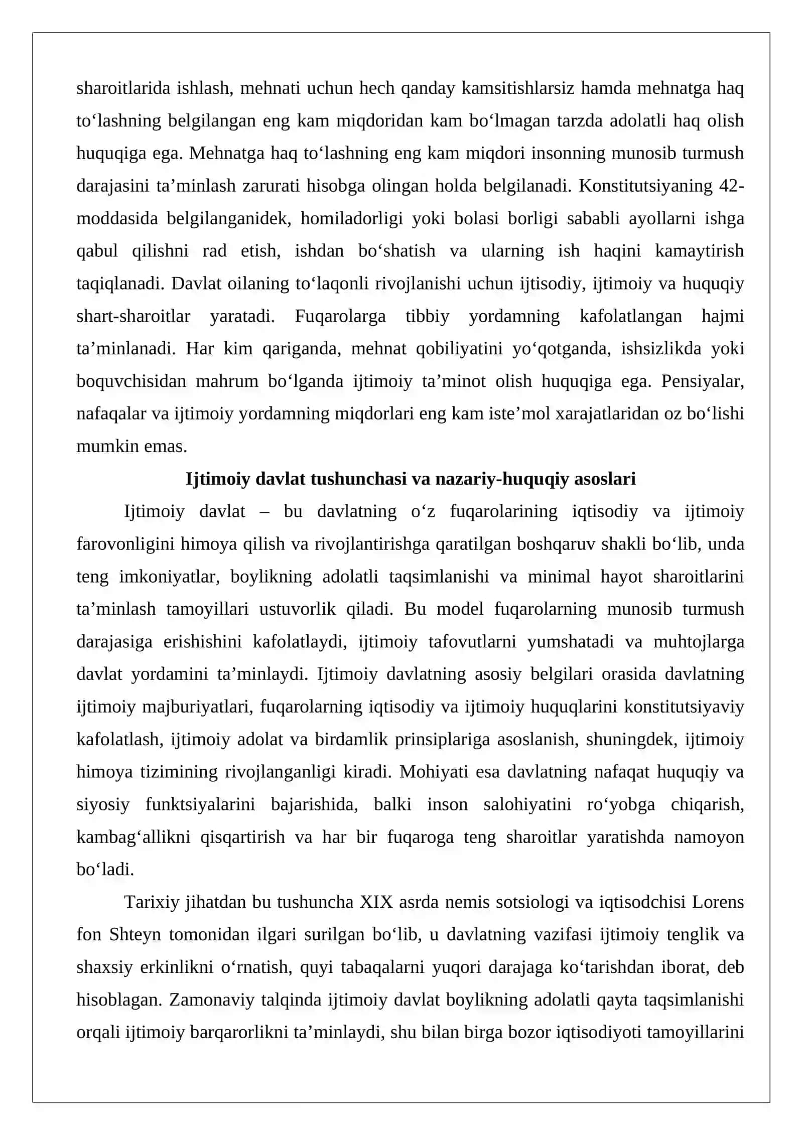 Ijtimoiy davlat tushunchasi va mohiyati 3