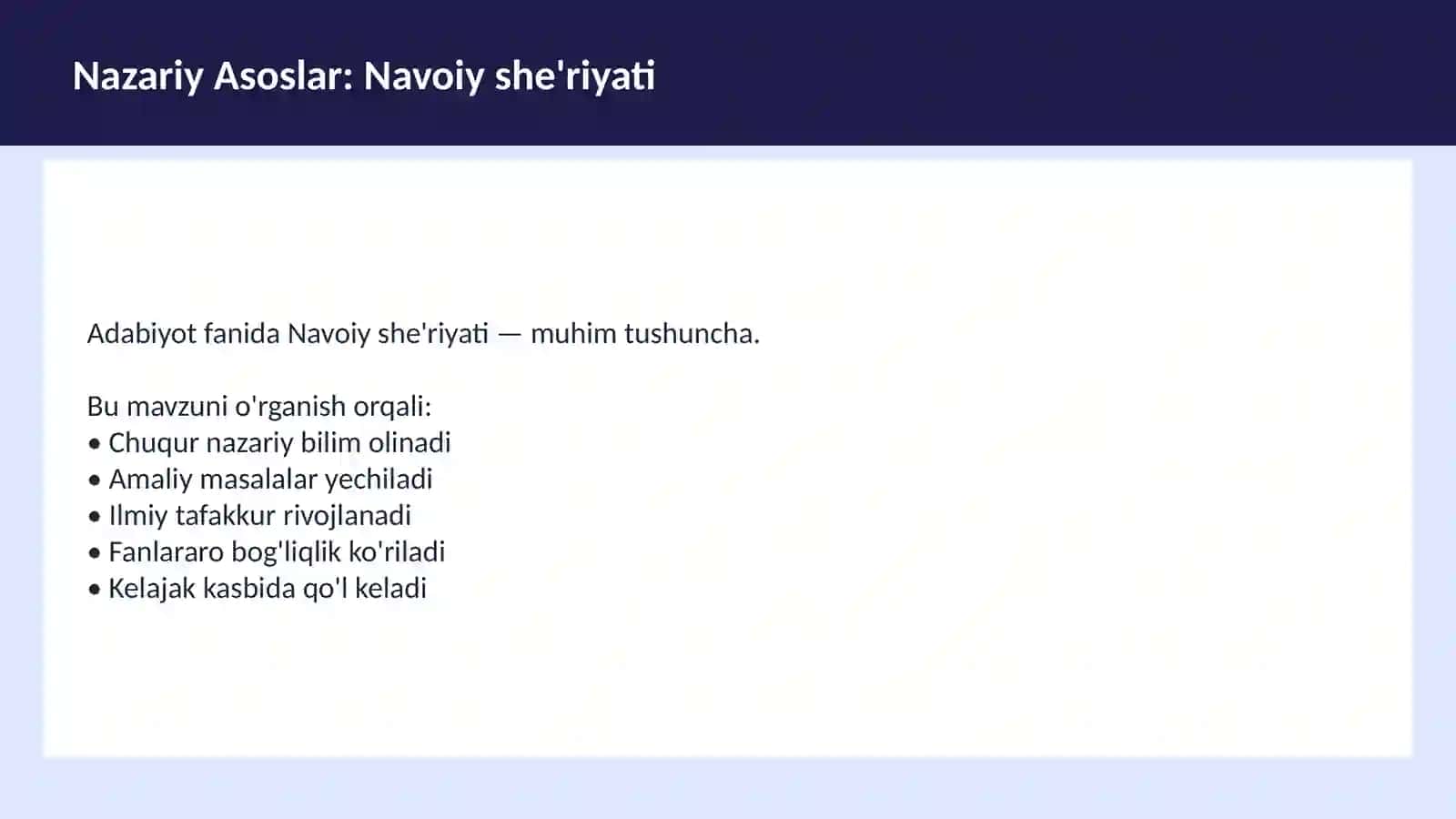 Alisher Navoiy 3