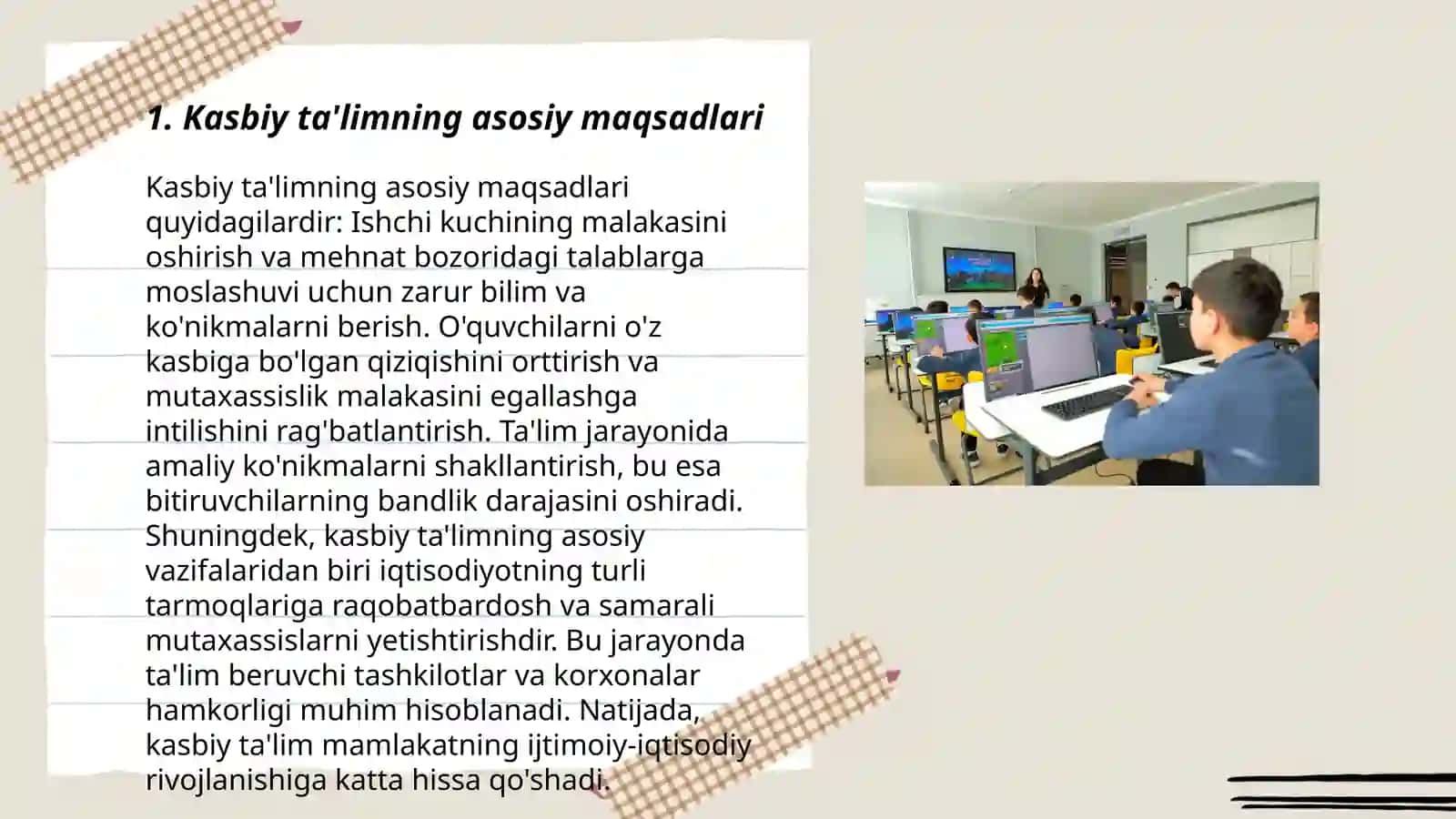 Kasbiy ta'lim mazmuni va texnologiyalari 3