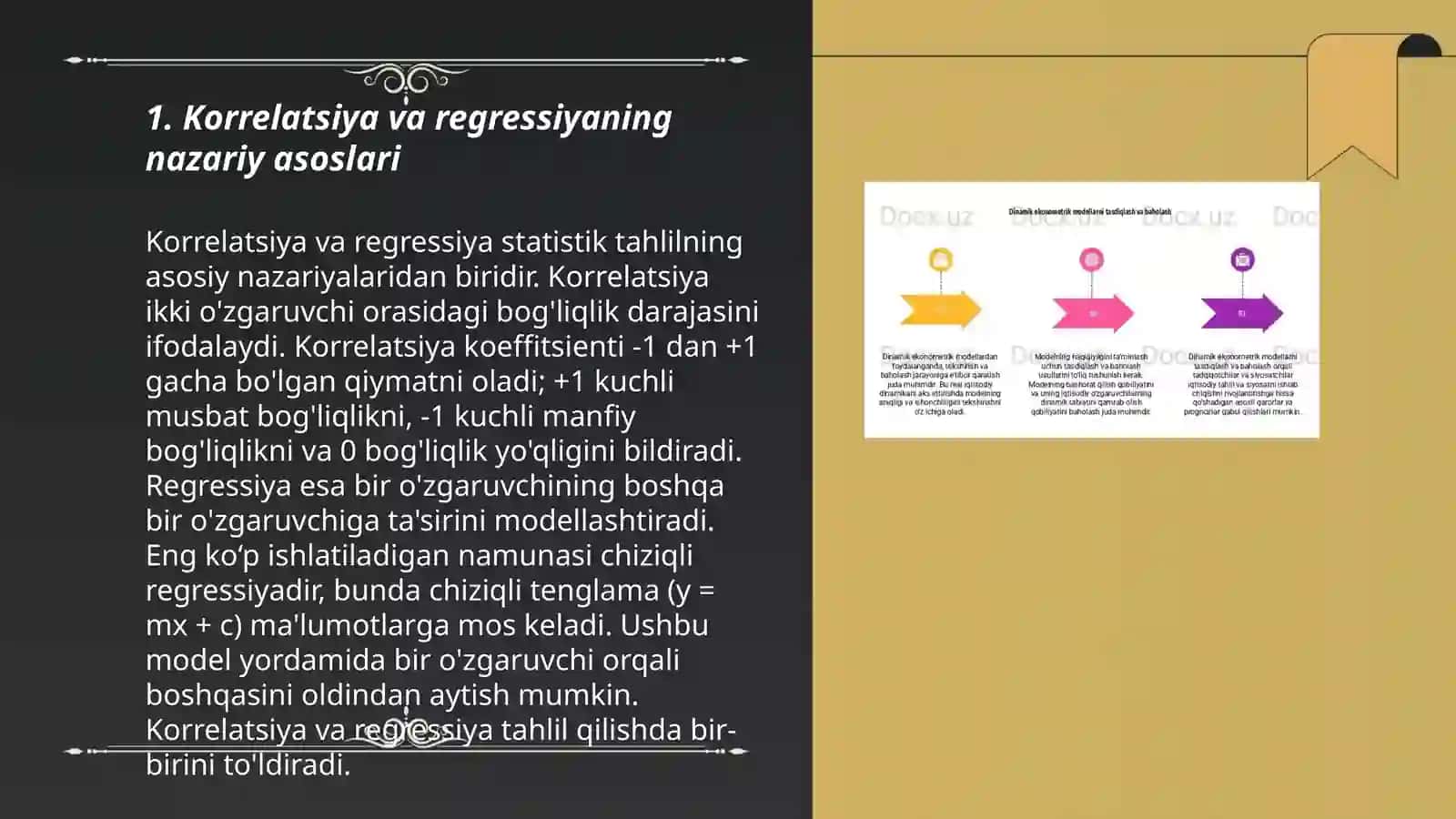 Korrelyasion-regresssion modellardan iqtisodiy tahlil va prognoz qilishda foydalanish 3