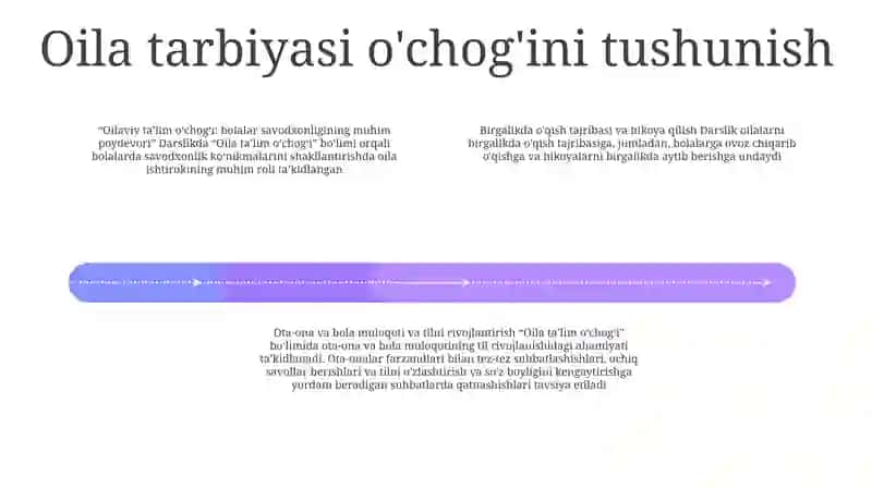 Oila Tarbiya O'Chogi Bo'Limi Ustida Ishlash 3